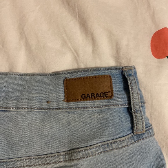 Garage Ultra High Rise Fold-over Shorts - Picture 5 of 7